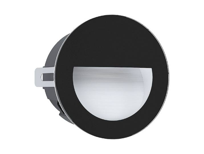Eglo LED Aussen-Wandeinbauleuchte Aracena Schwarz