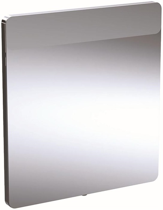 Geberit Lichtspiegelelement Option 60x65x3,5cm, Beleuchtung oben