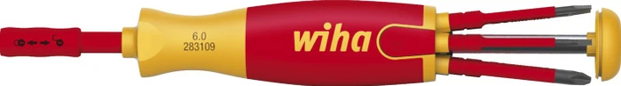 wiha Schraubendreher-Set LiftUp elecric SL/PH 38612 7-tlg.