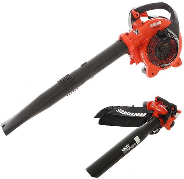 Echo ES 255ES - Soffiatore aspiratore a scoppio 3in1 - Motore 2 tempi