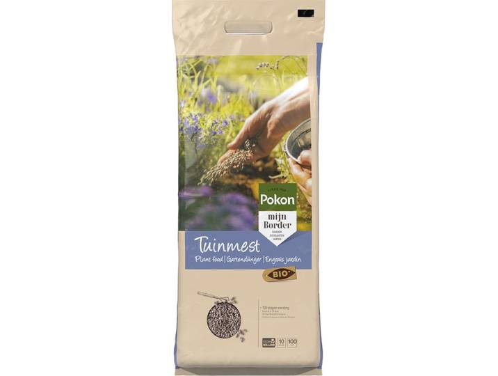 Pokon Bio Tuinmest - 10kg - Meststof (universeel) - 120 dagen voeding
