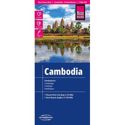 Reise Know-How Landkarte Kambodscha / Cambodia (1:500.000), Sonstige von , Reise Know-How Verlag Peter Rump GmbH, 978-3-8317-7457-9