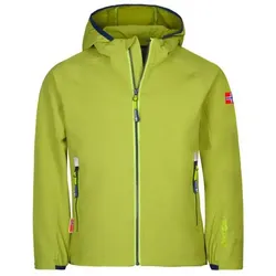 Trollkids, Unisex, Velojacke, Kid's Kvalvika Jacket (104), Grün, 104