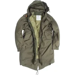 Mil-Tec US Shell Parka M51, Textiljacke - Oliv - XXS