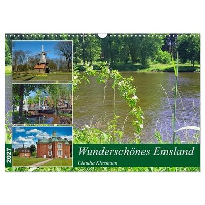 Wunderschönes Emsland (Wandkalender 2027 DIN A3 quer), CALVENDO Monatskalender
