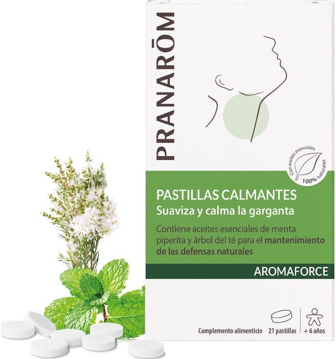 Pranarôm Aromaforce Pastillas Calmantes Garganta 21uds