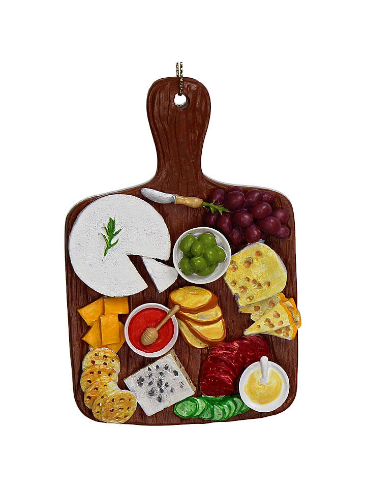 Kersten Baumschmuck "Cheese Plate" in Bunt - (H)10 cm - onesize