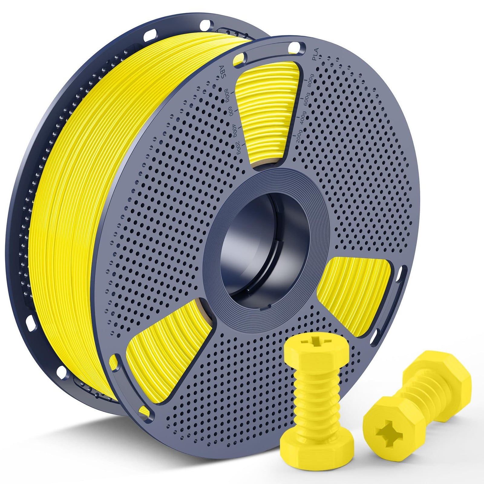 Famanu ABS filament voor 3D-printers, 1,75 mm - Geel - 1 kg