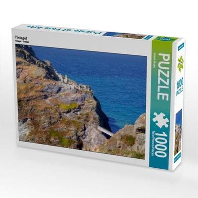 CALVENDO Puzzle Tintagel | 1000 Teile Lege-Größe 64x48cm Foto-Puzzle für glückliche Stunden