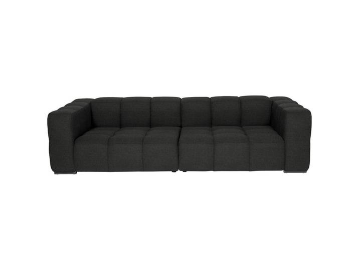 Belluti Bigsofa, Anthrazit, Metall, 262x66x113 cm, Made in EU, Stoffauswahl, Rücken echt, Wohnzimmer, Sofas & Couches, Bigsofa