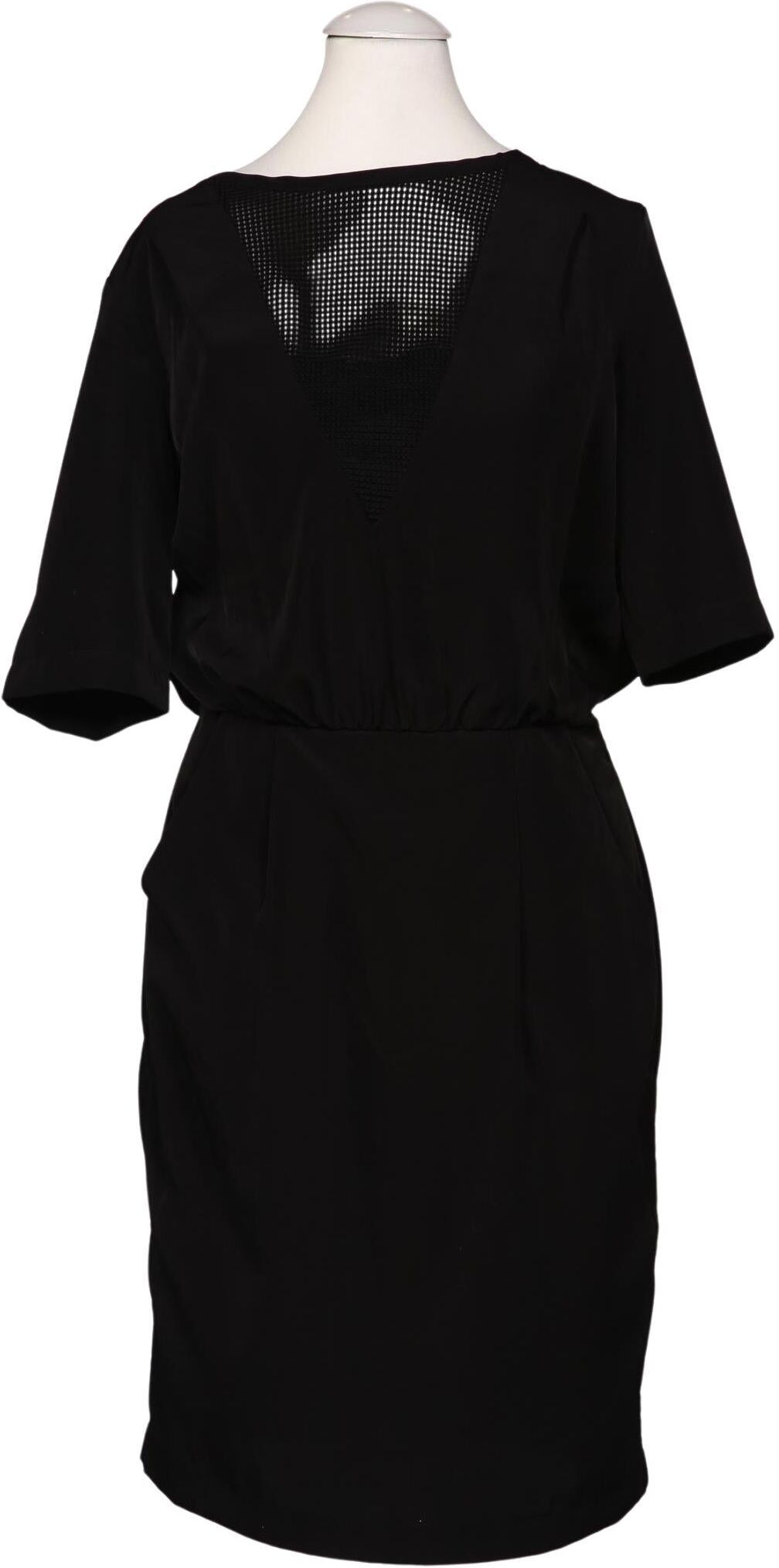 Object Damen Kleid, Schwarz, Gr. XS, Synthetik - Second Hand