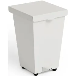 Loop Treteimer 8 l, weiß