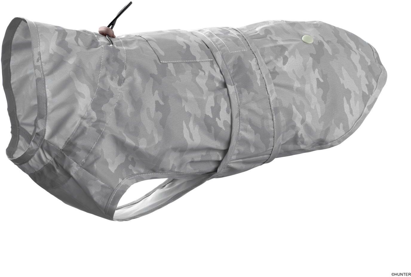 DOG SPORT HUNTER Hunde-Regenmantel Huka to go 40, silber