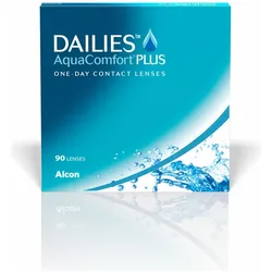 Dailies, Kontaktlinsen, AquaComfort PLUS, sphärisch (-7, Tageslinse, 90 Stk., Sphärisch)