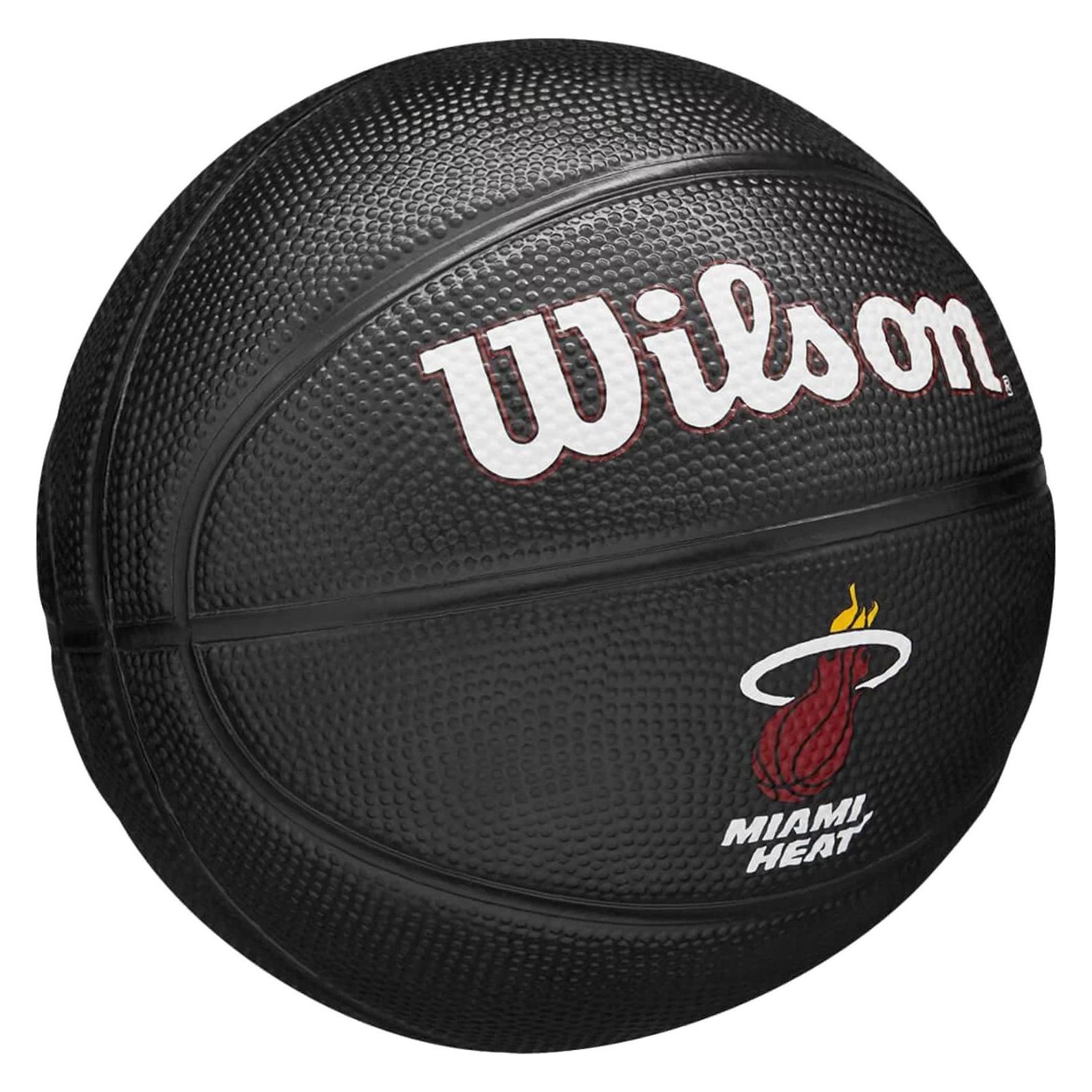 Wilson Nba Team Tribute Mini Miami Heat (3) (WZ4017607XB)