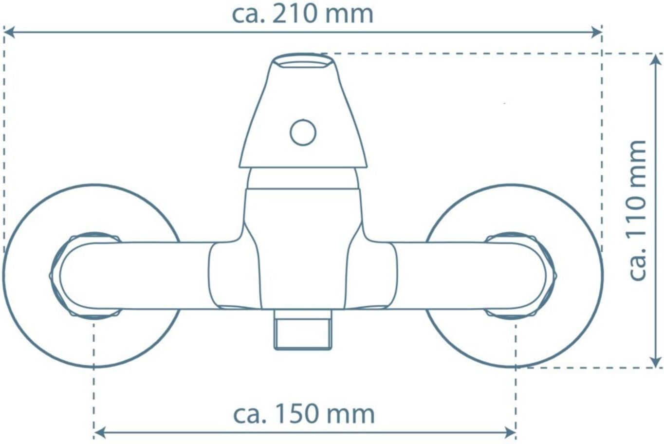 KIRCHHOFF ATHOS PLUS Duscharmatur, Chrom (41400)
