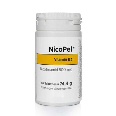 Nicopel Nicotinamid 500 mg Kapseln 60 St