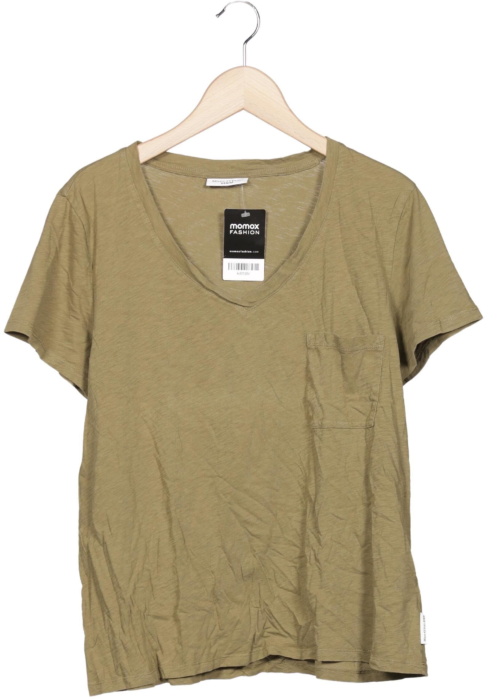 Marc O' Polo T-Shirt, Grün, Gr. L, Baumwolle - Second Hand