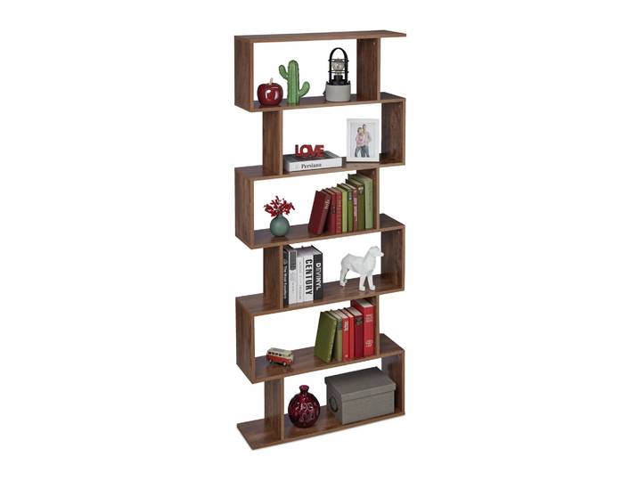 Hohes Bücherregal Braun