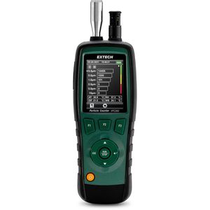 Extech Luftmessgerät VPC260, tragbar, Messung von Feinstaub, mit Ampel & Akku