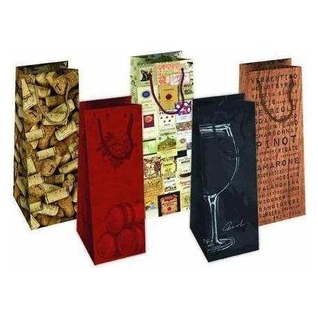 Florio Packung mit 1 ausgefallenen Weinbeuteln (50823)