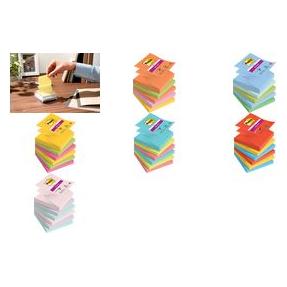 Post-it Super Sticky Z-Notes Playful (76 x 76 mm) (R330-6SS-PLAY)