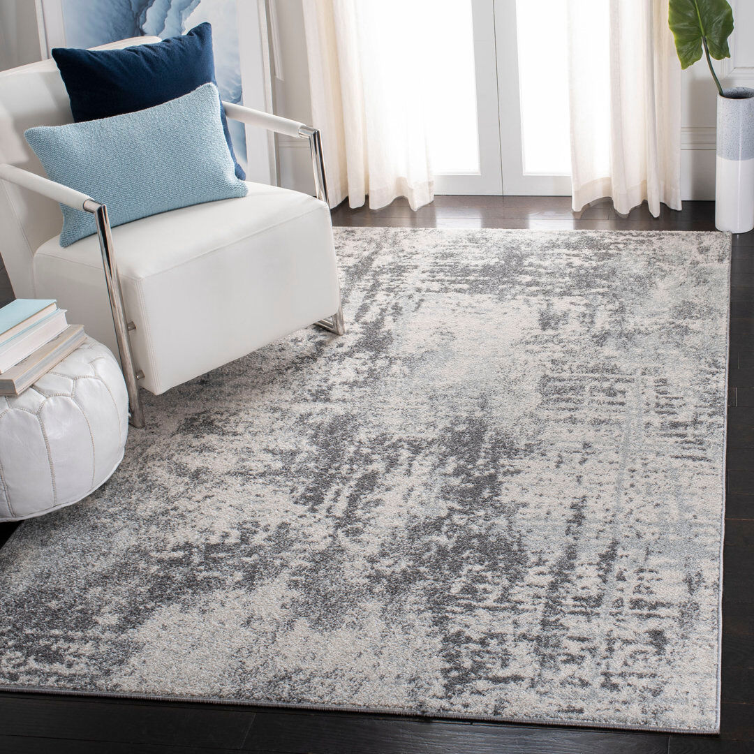 Ivy Bronx Suzann Ivory Rug Rectangle 235 x 305cm