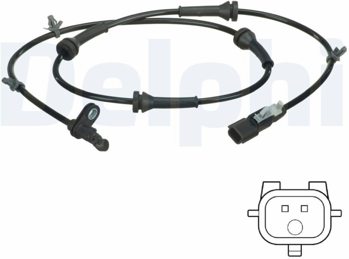 Sensor, Raddrehzahl DELPHI SS20676