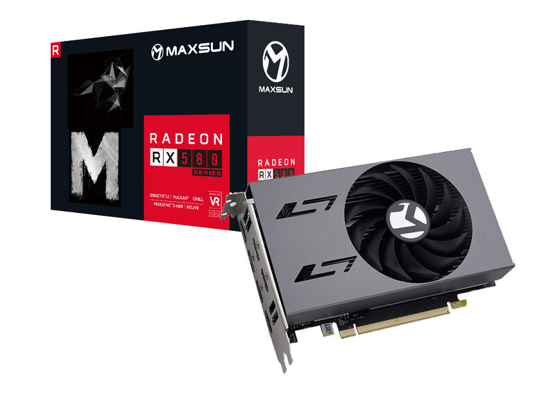 Maxsun MS-RX580 2048SP 6H 8G videokaart