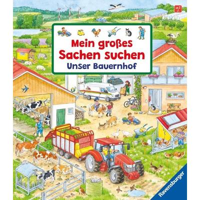 Mein großes Sachen suchen: Unser Bauernhof, Gebundene Ausgabe von Susanne Gernhäuser, Ravensburger Verlag GmbH, 978-3-473-41749-0