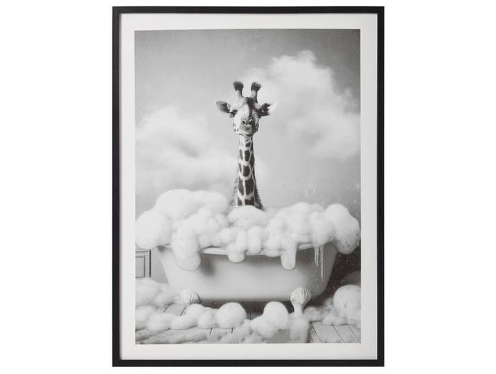 Leinwand bedruckt ENYA schwarz 45x60x2.2cm