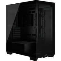 3500X, Tower-Gehäuse schwarz, Tempered Glass