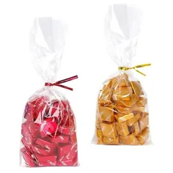 Rolle Transparentes Zellophanpapier (70cm x 50m) – Geschenkverpackung, Floristik, Körbe, Flaschen, DIY