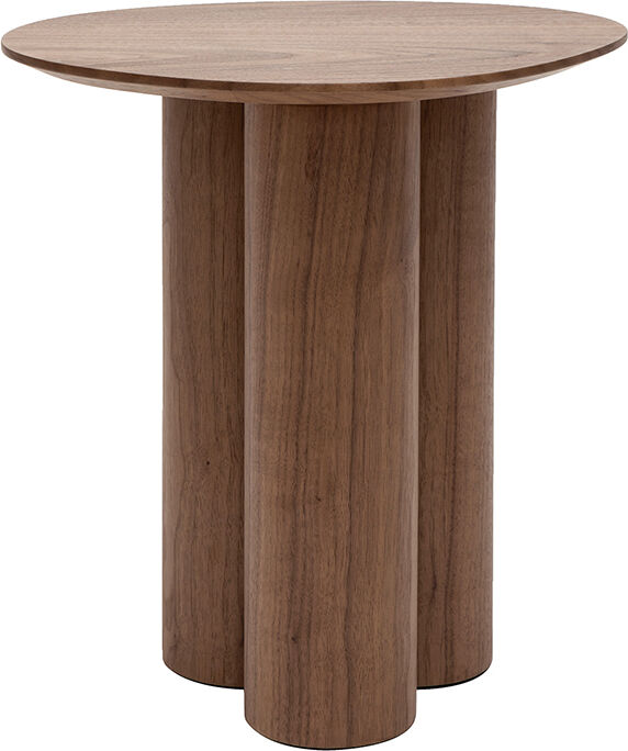 Miliboo Design-Beistelltisch Walnuss HOLLEN