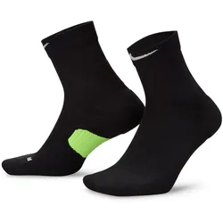 NIKE Fast Midweight Micro Crew Laufsocken 010 - black/smoke grey/white 42-46