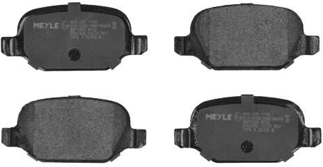 MEYLE 025 235 1716 Brake pad set