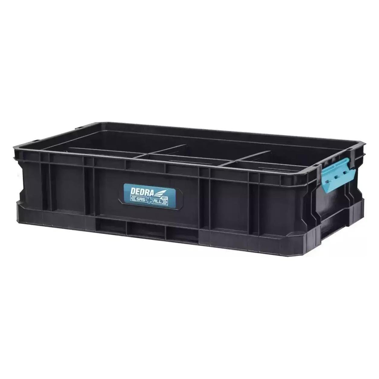 Dedra Offener Werkzeugkasten mit flexiblen Fächern 100 N0307 (N0307)