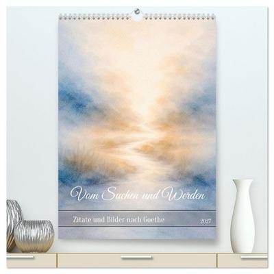 Vom Suchen und Werden (hochwertiger Premium Wandkalender 2027 DIN A2 hoch), Kunstdruck in Hochglanz