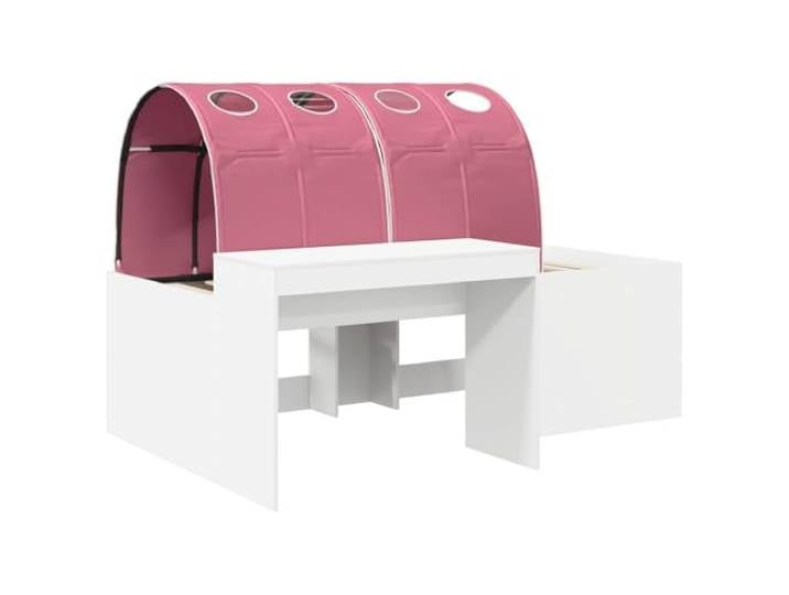 SKTQYQO Bett mit 3 Teilen Eiche handgefertigt Struktur aus Holz, Details aus Mikrofaser, Lattenrost, modernes Design für Schlafzimmer