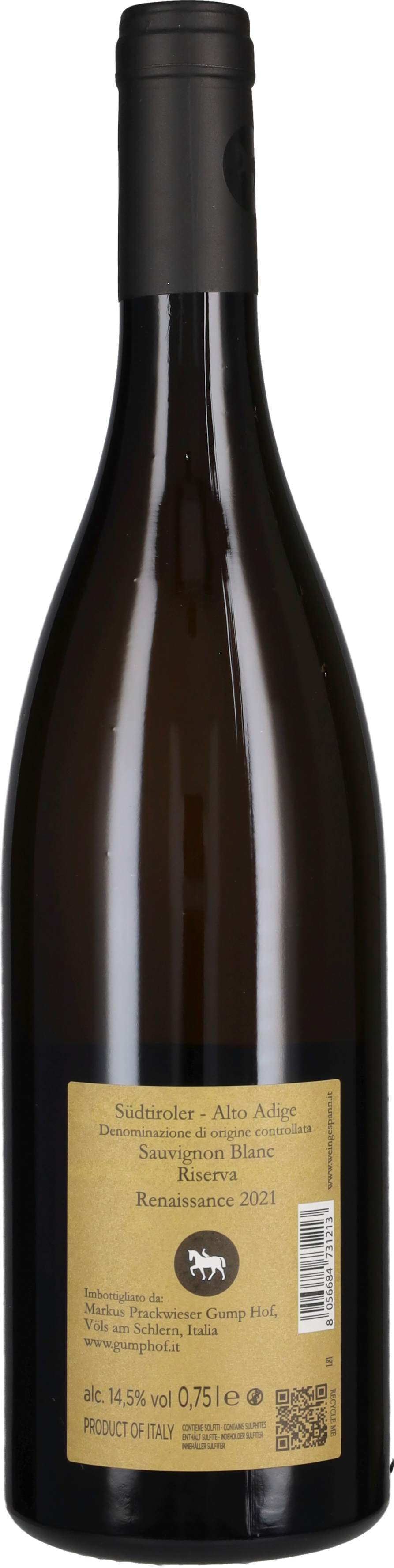 Gumphof - Markus Prackwieser Sauvignon Riserva 'Renaissance' Gumphof 2022