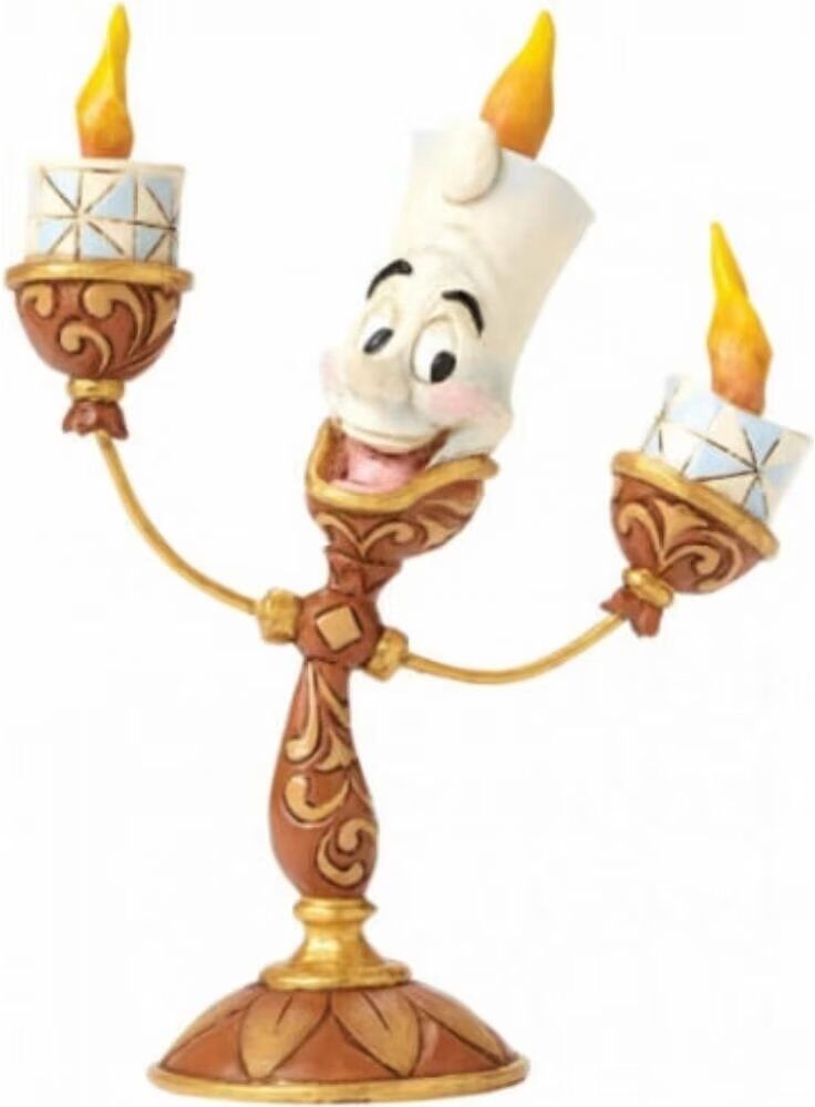 Enesco Figura Disney La Bella Y La Bestia Lumiere Talla Única Unisex