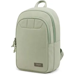 DYX Kleiner City Damenrucksack für Alltag Luna grün