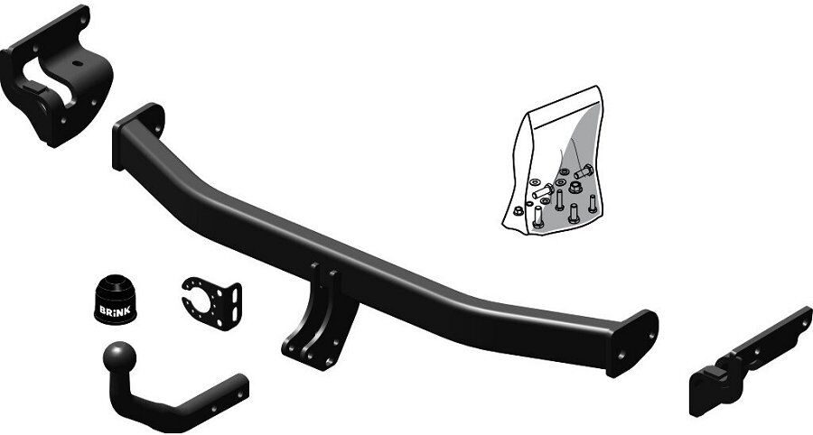 Attelage Démontable Avec Outil Brink 566700