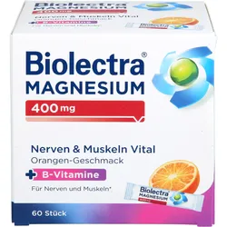 Biolectra Magnesium 400mg Nerven&Muskeln Vital 60 ST