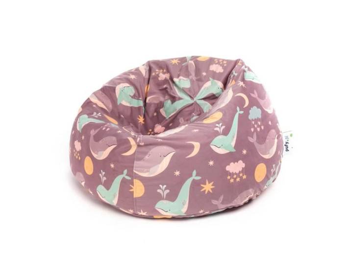 Pouf Poire Fauteuil Sacoche M MODERN VELVET Baleines