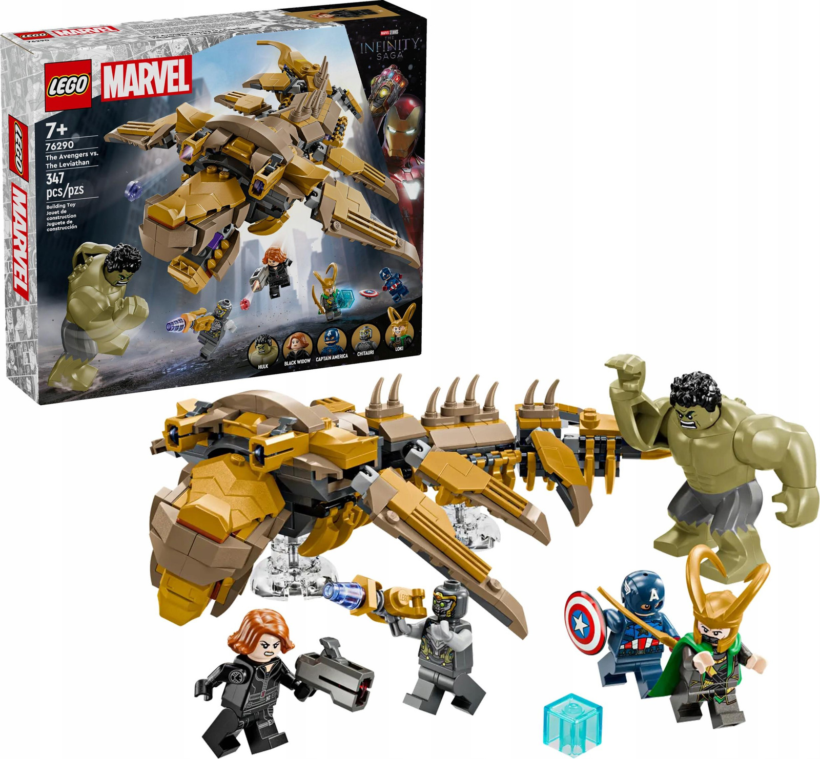LEGO Marvel De Wraak van de Avengers tegen de Leviathan 76290