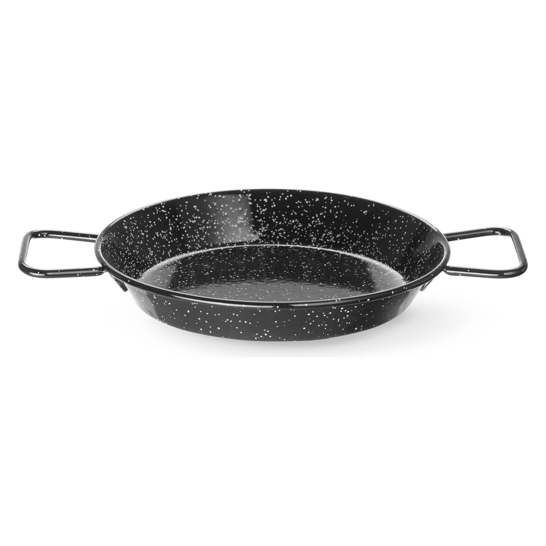 Hendi Paellapfanne Emailliert Flachstahl (Paella Pfanne, 24 x 4 cm) (622742)