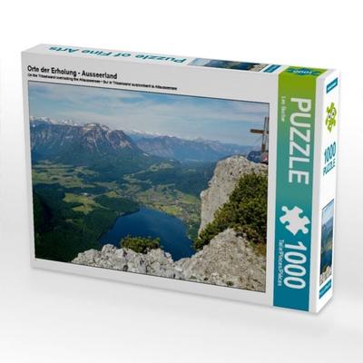 CALVENDO Puzzle Orte der Erholung - Ausseerland | 1000 Teile Lege-Größe 64x48cm Foto-Puzzle für glückliche Stunden