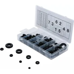 BGS 8125 Sortiment Gummi Durchgangstüllen Kabeldurchführung metrisch 180 teilig