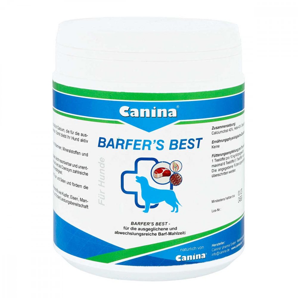 Canina pharma GmbH Barfers Best Pulver veterinär 00364535